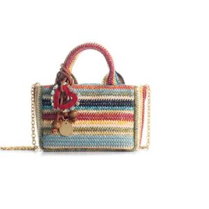 the mini charming tote bag multicolour
