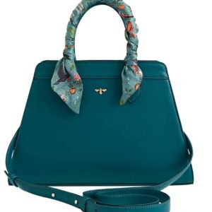 fable england x catherine rowe into the woods tote teal