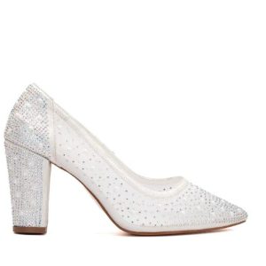 margaret ivory lace stiletto