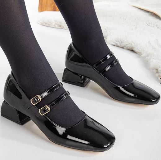 lizbeth black mary jane shoes