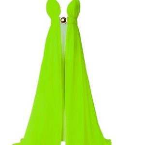olivia buckle coverup neon green