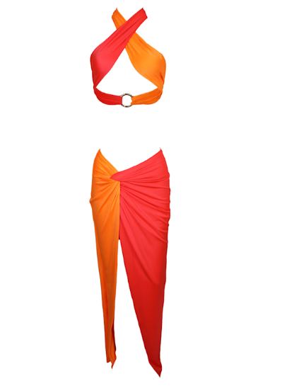 st tropez set orange | watermelon