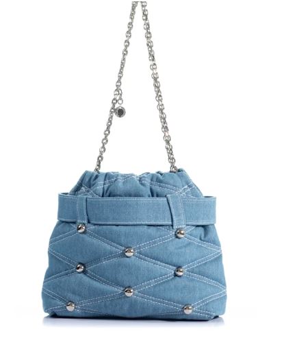the pepper shopper bag blue