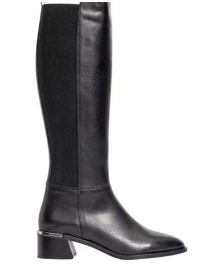 rochos black leather boot