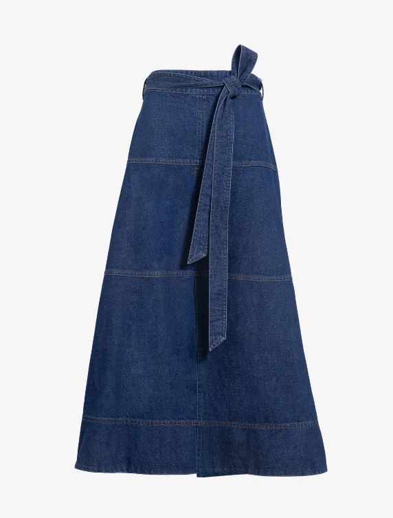 hudley skirt classic indigo blue